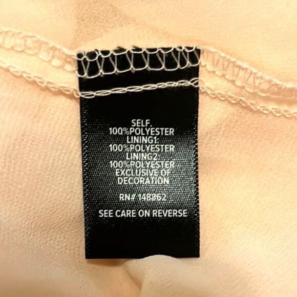 Torrid Floral Babydoll Tank Top Lace Trim Blush Pink Size 2 Hi-Low Hem - Picture 11 of 12